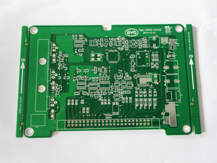 Vehicle signal acquisition and control PCB